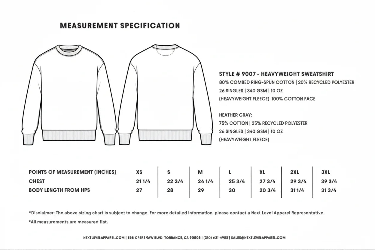 Our Lady Of Angels Heavyweight Crewneck | City Saints Collection, Los Angeles | 30PCS. Of Silver - 30 Pcs of Silver