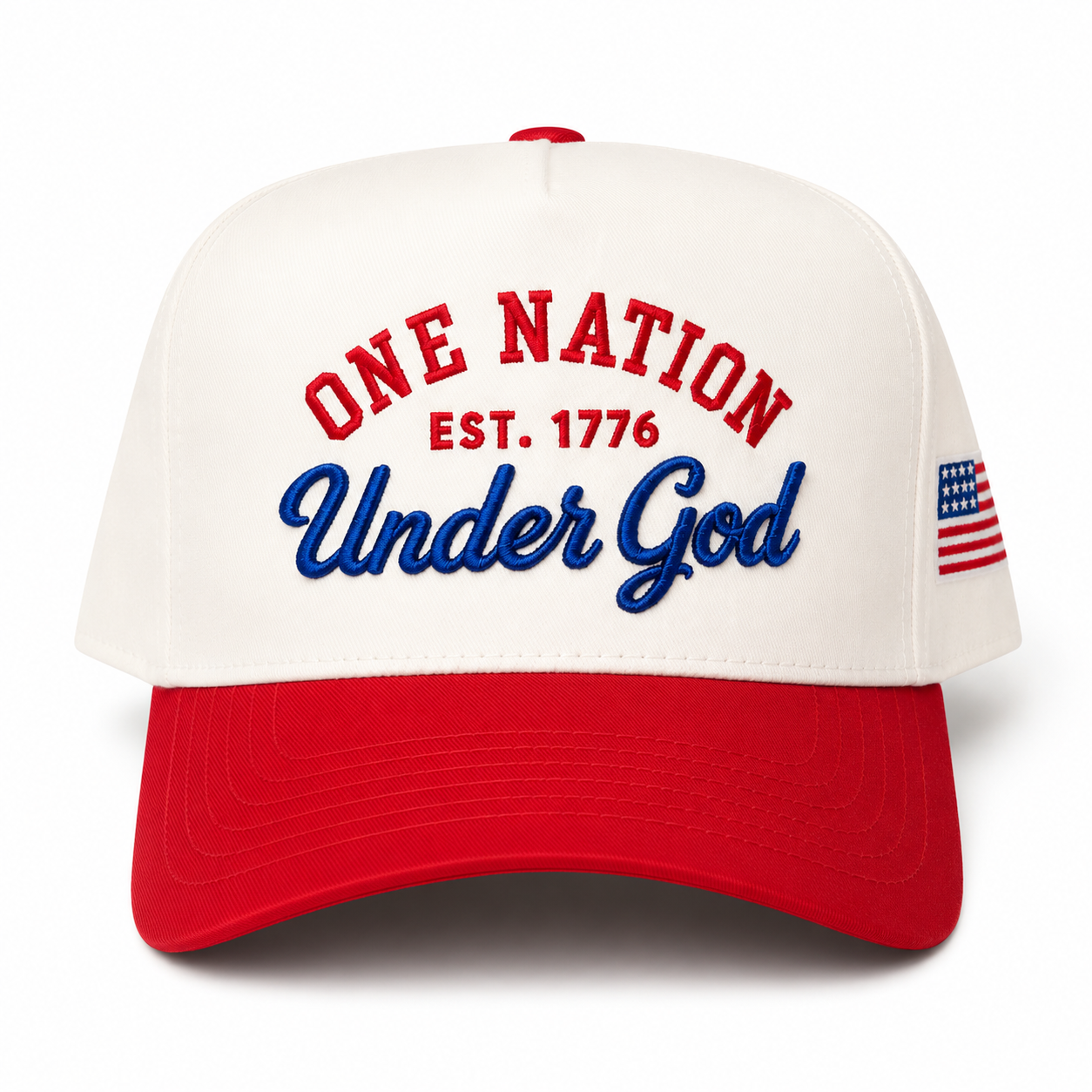 One Nation Under God. Embroidered Cap | Legacy Collection | 30 PCS. | LIMITED EDITION | - 30 Pcs of Silver