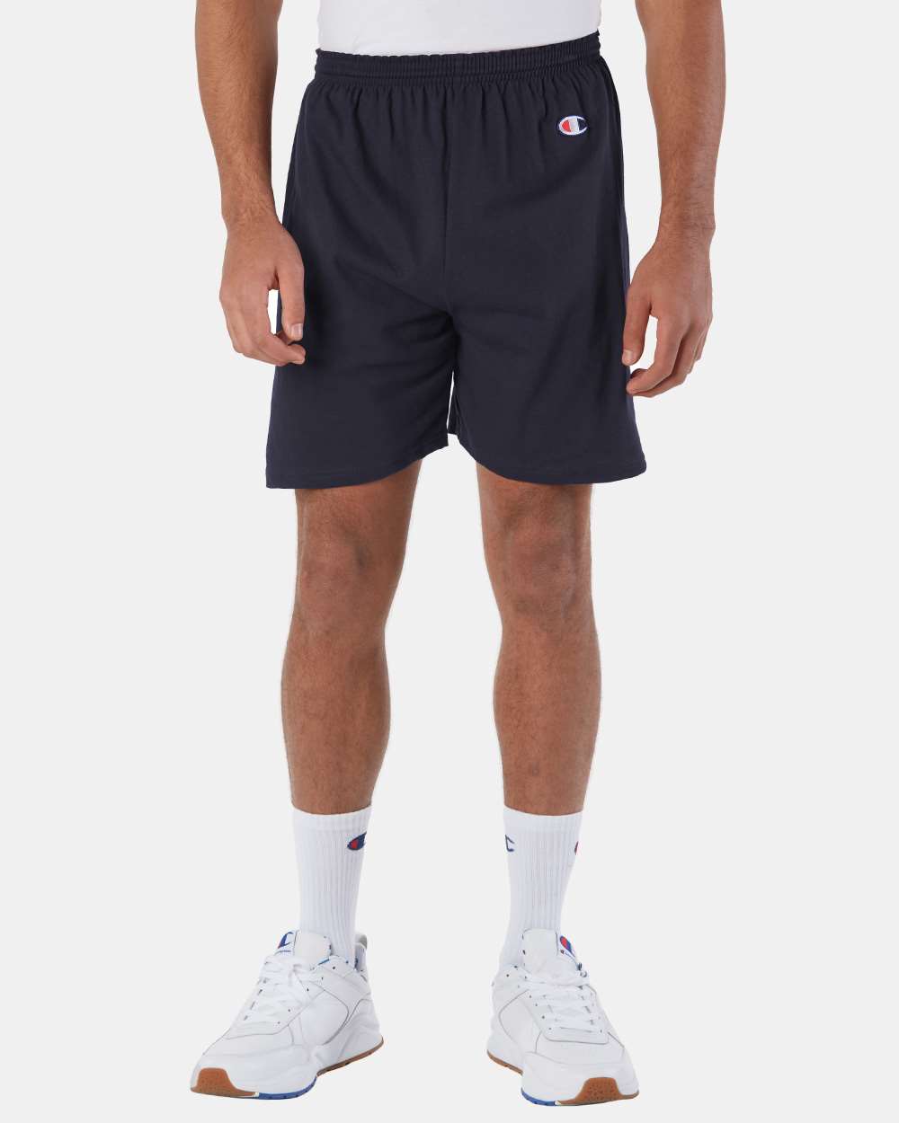 Champion Cotton Athletes Shorts - 30 Pcs of Silver