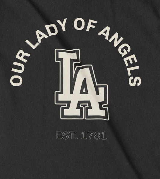 Our Lady Of Angels Los Angeles | 30PCS. Of Silver Close up graphic
