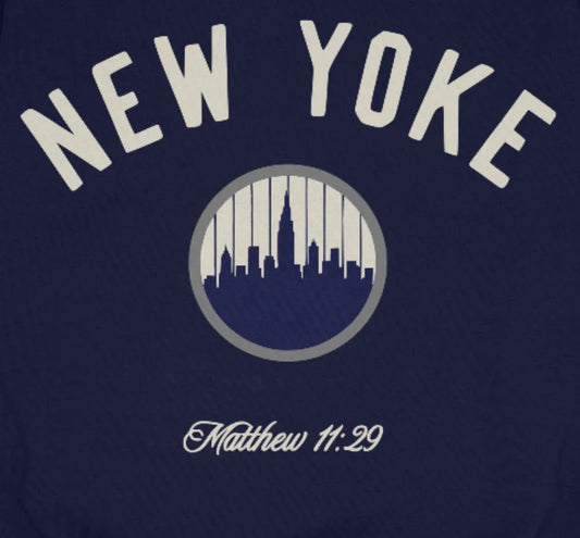 NEW YOKE Large Logo Heavyweight Crewneck | 30 PCS. Of Silver | The Urban Catholic - 30 Pcs of Silver