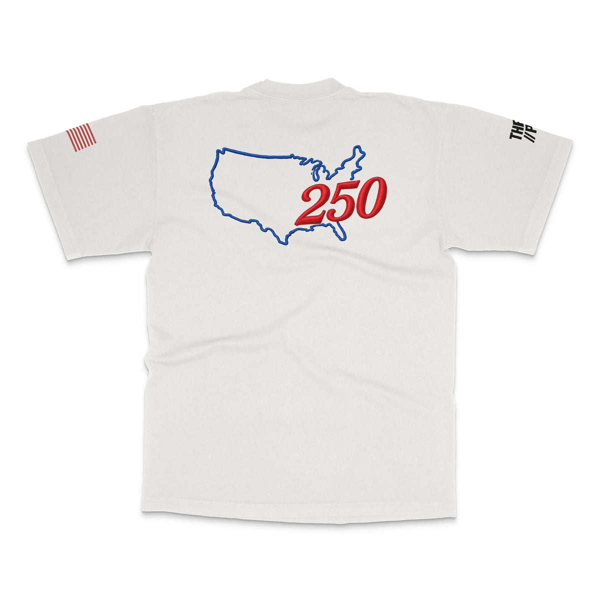 250 Years Tribute Tee One Nation-Under God | Legacy Collection | 30 PCS. Of Silver | Premium Heavyweight Tee - 30 Pcs of Silver 
