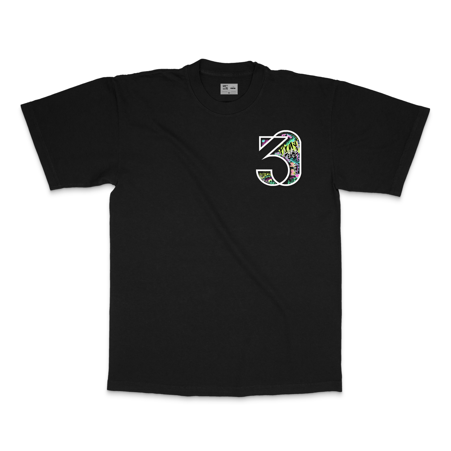 Be Not Afraid  T-Shirt--Catholic Streetwear with 90's Skater Vibes Black