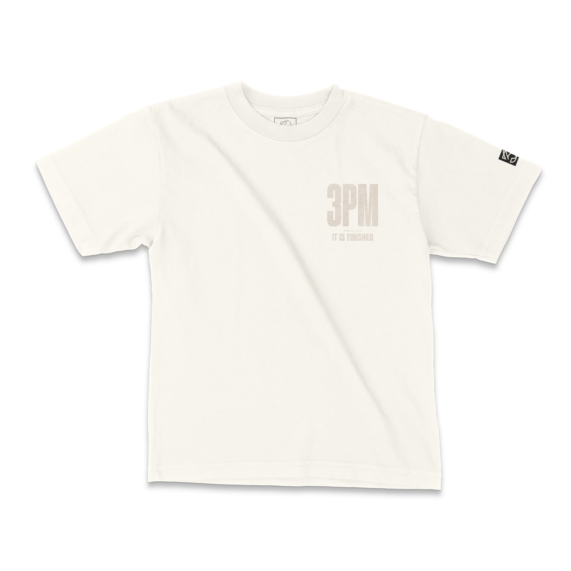 3PM--It Is Finished Bone Tee. | 30PCS. Of Silver | Heavyweight Tee - 30 Pcs of Silver 