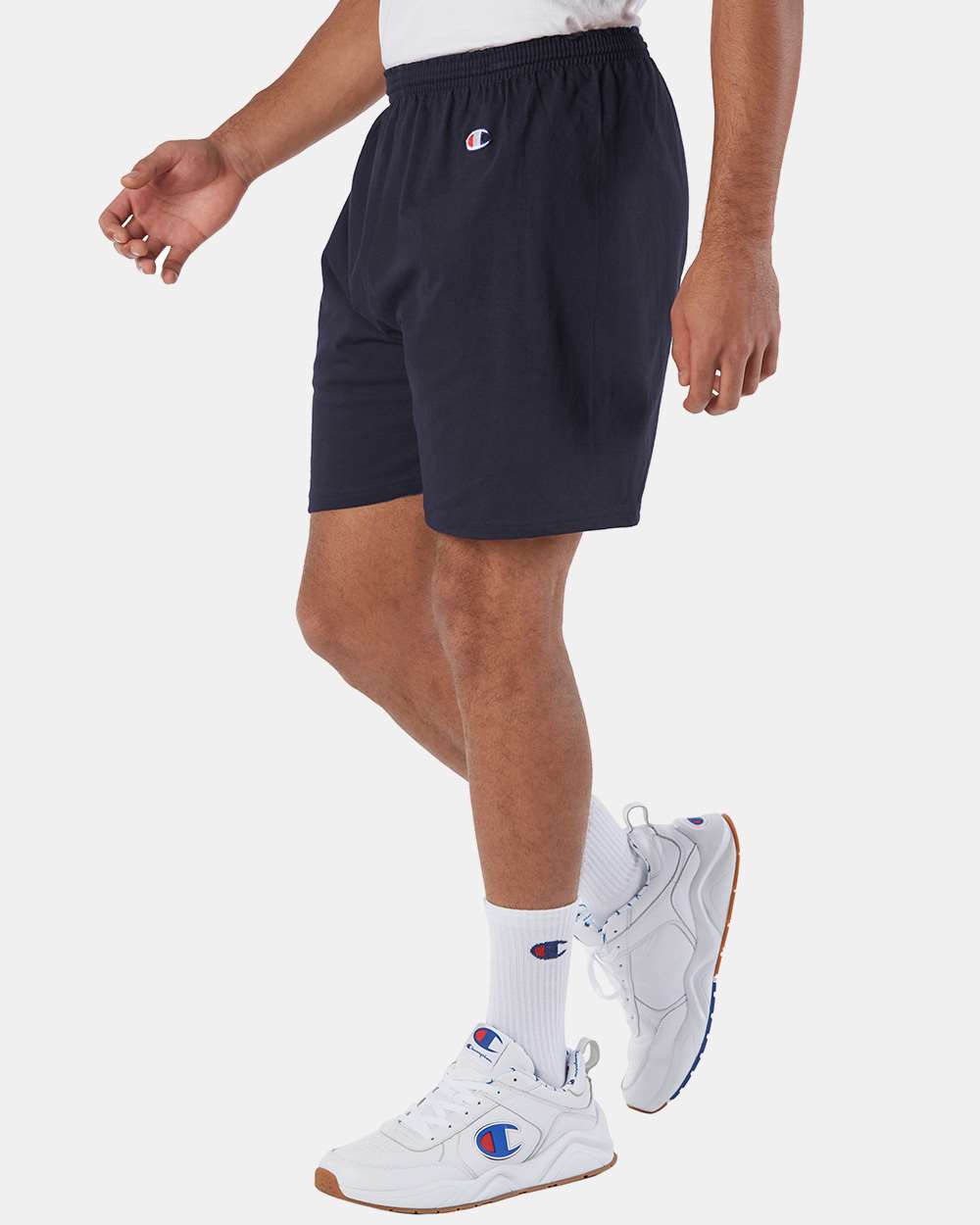 Champion Cotton Athletes Shorts - 30 Pcs of Silver 