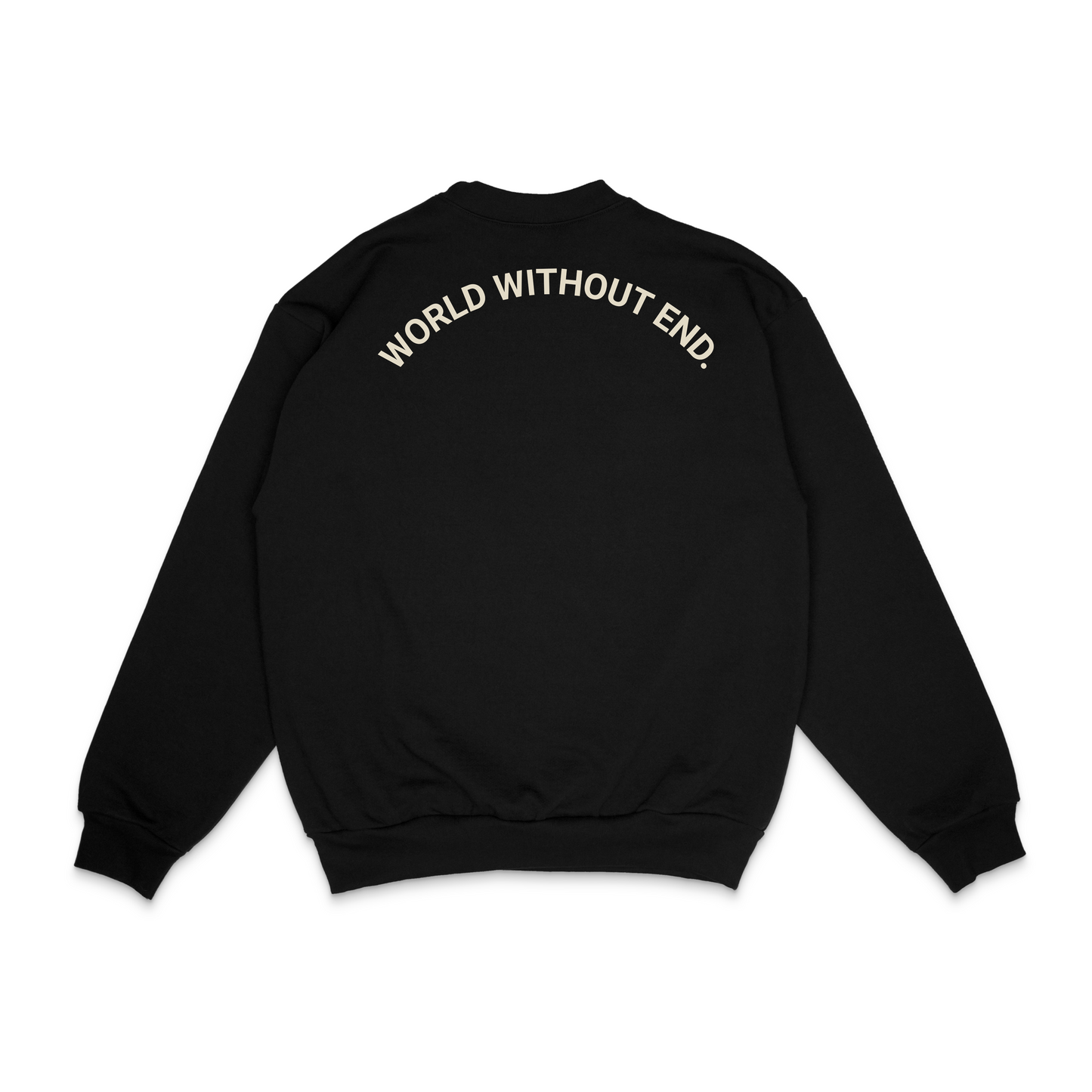 NEW Eternal- Heavyweight Crewneck | Divine Collage Collection | 30 Pieces of Silver Catholic Apparel Black