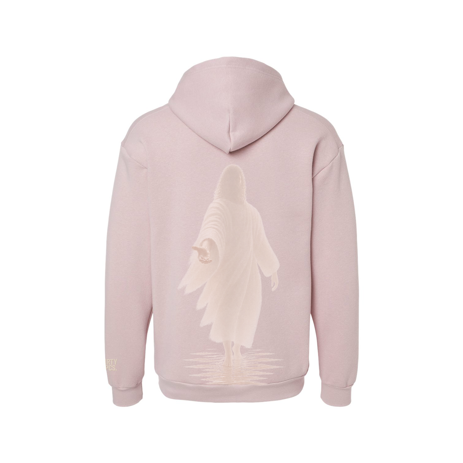 Jesus Walks | 30 PCS. | Total Heavyweight Blush Hoodie | - 30 Pcs of Silver 