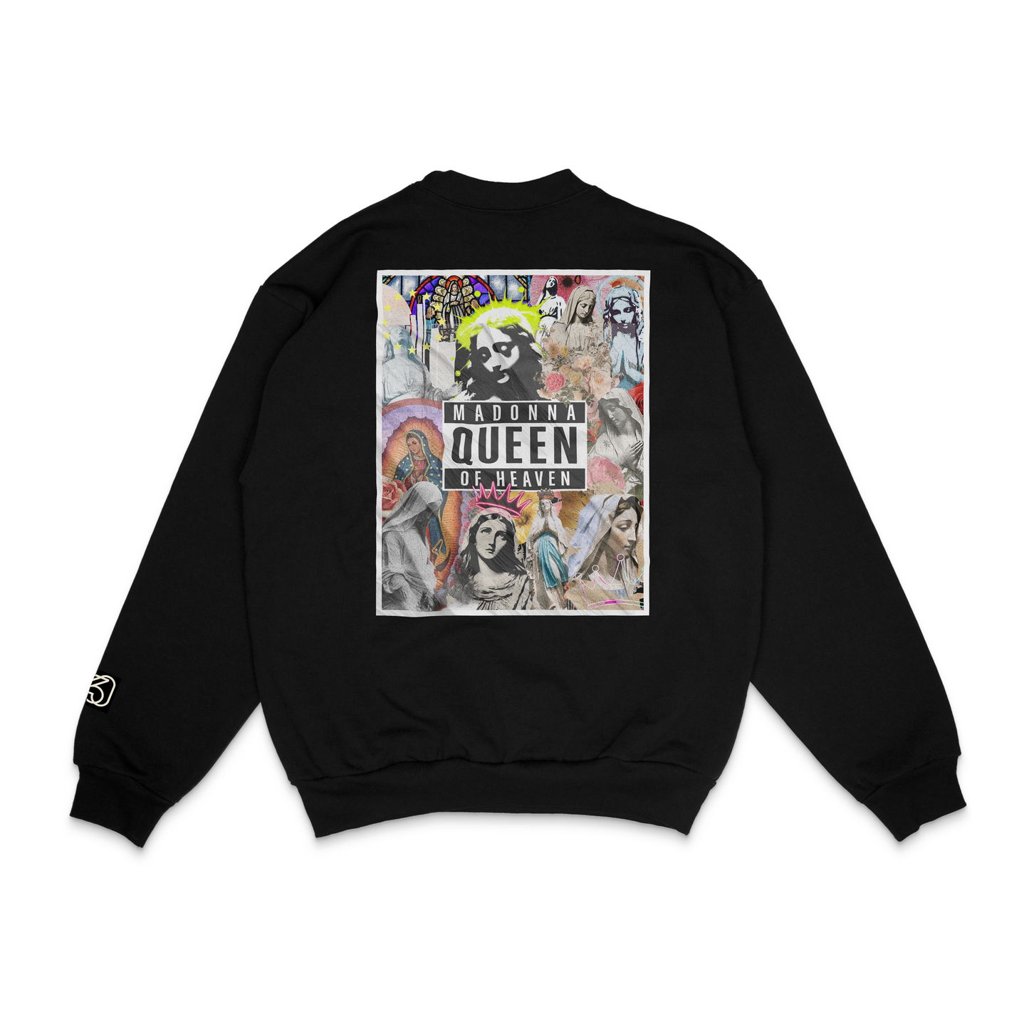 NEW Madonna Queen of Heaven Poster Heavyweight Crewneck Sweatshirt | 30PCS Of Silver |