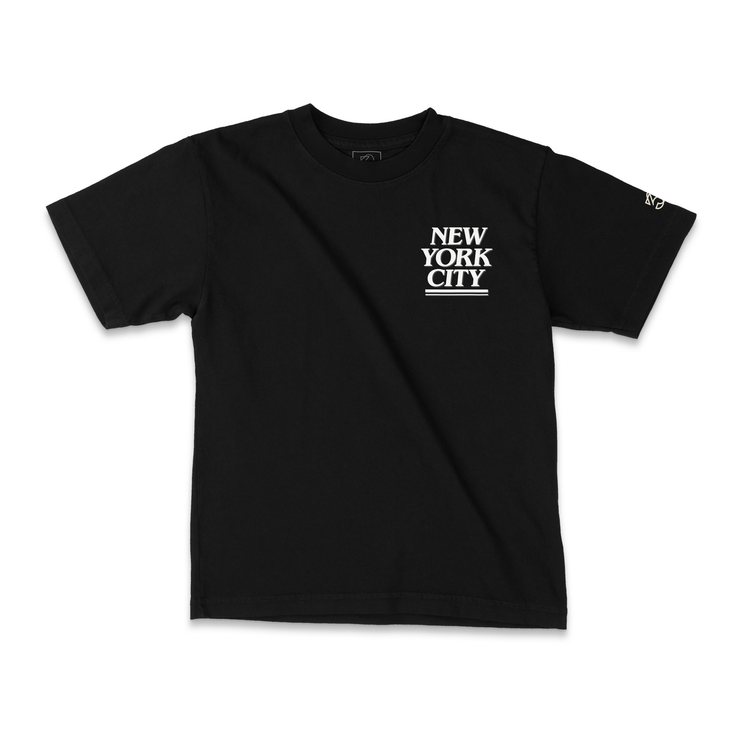 NewYork 9-11 tribute black tshirt Front