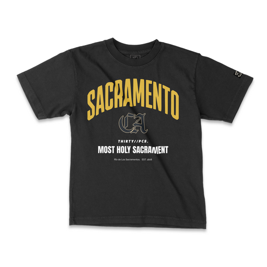 NEW The City Origin Heavyweight Tee | Sacramento, CA | 30PCS. Of Silver