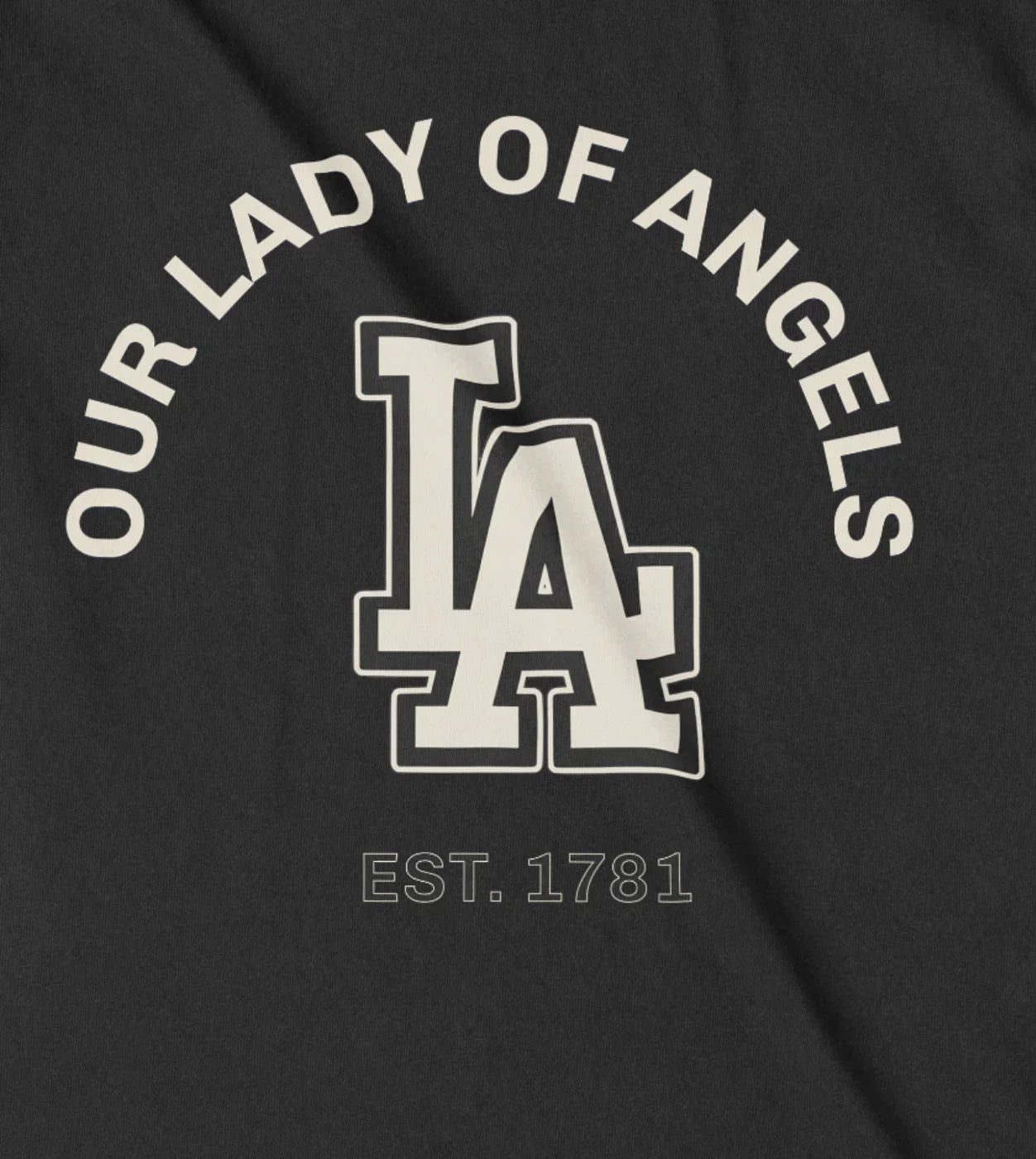 Our Lady Of Angels Los Angeles | 30PCS. Of Silver Close up graphic