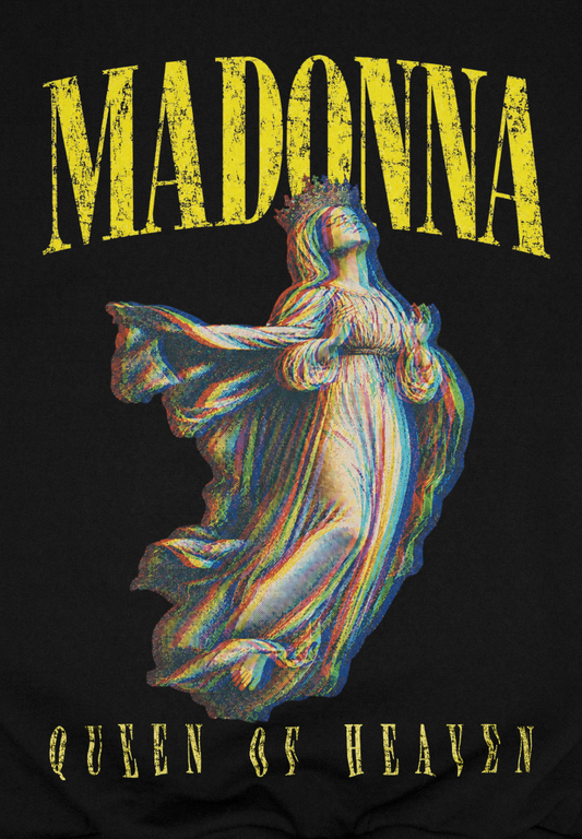 Madonna Color World Tour Vintage Crewneck | THRTY PCS. | Premium Heavyweight Crewneck - 30 Pcs of Silver 
