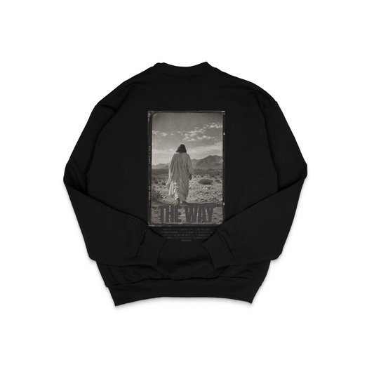 FALL/WINTER THE WAY | THRTY PCS. | HEAVYWEIGHT CREWNECK BLACK