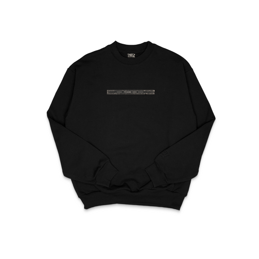 FALL/WINTER THE WAY | THRTY PCS. | HEAVYWEIGHT CREWNECK BLACK