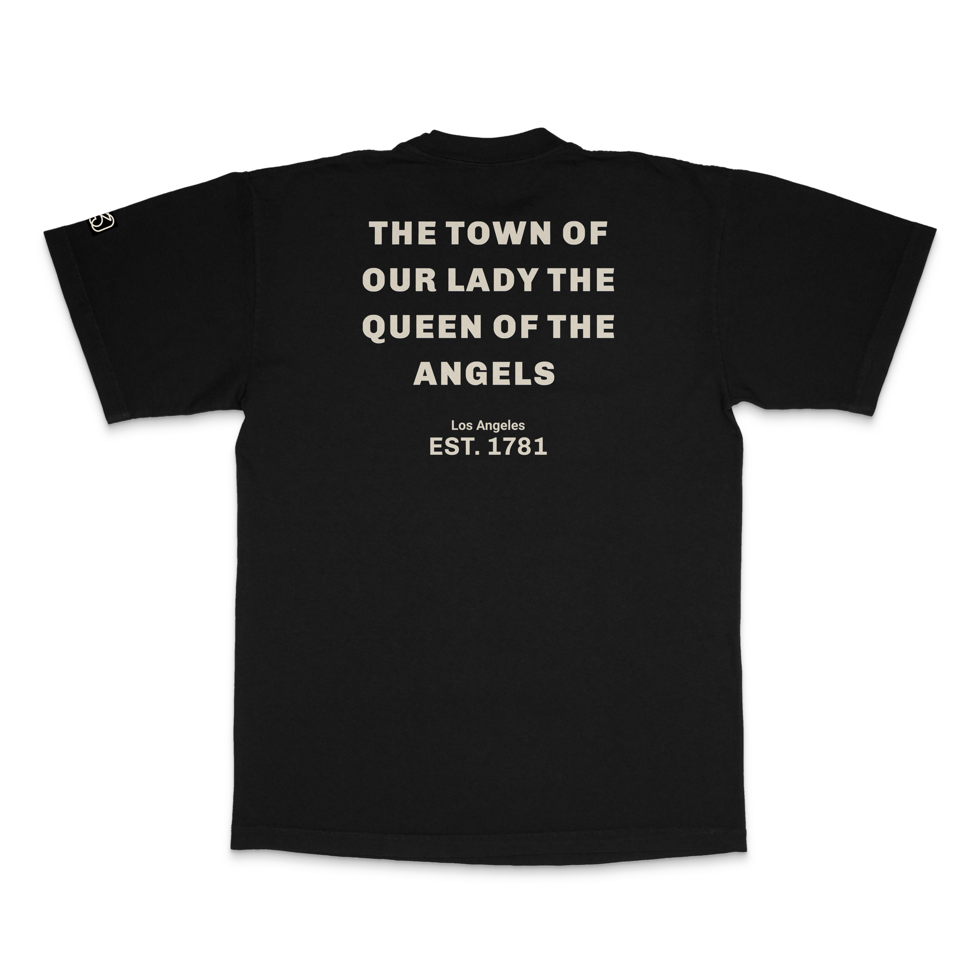 Our Lady Of Angels Heavyweight Tee | City Saints Collection, Los Angeles | 30PCS. Of Silver - 30 Pcs of Silver 