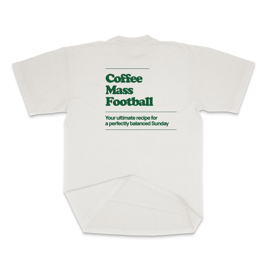 Sunday's Essentials: Coffee, Mass, Football Urban Catholic T-Shirt Bone