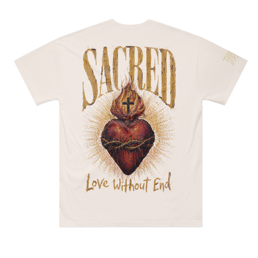 September 1st Delivery | Sacred | 30 PCS. Of Silver | The Vintage Archive Collection | Bone Premium Heavyweight 7.1 oz Urban Tee